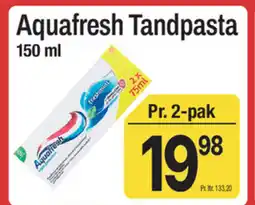 ABC Lavpris Aquafresh Tandpasta tilbud