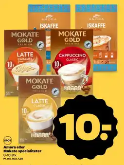 Netto Amora eller Mokate specialiteter tilbud