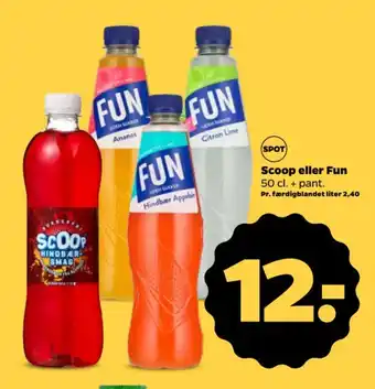 Netto Scoop eller Fun tilbud