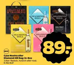 Netto Casa Nostra eller Diamond Hill Bag-in-Box tilbud