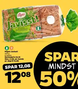 Netto Pågen Javisst! tilbud