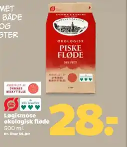 Netto Løgismose økologisk fløde tilbud