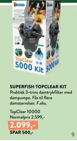 Plantorama Superfish topclear kit tilbud