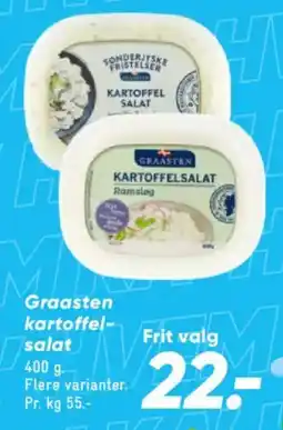 Bilka Graasten kartoffel- salat tilbud