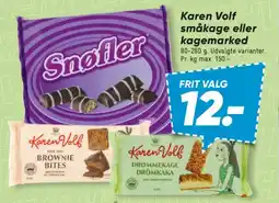 Bilka Karen Volf småkage eller kagemarked tilbud