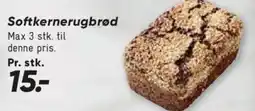Bilka Softkernerugbrød tilbud