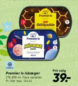 Bilka Premier Is isbæger tilbud