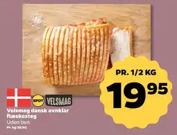 Netto Velsmag dansk ovnklar flæskesteg tilbud