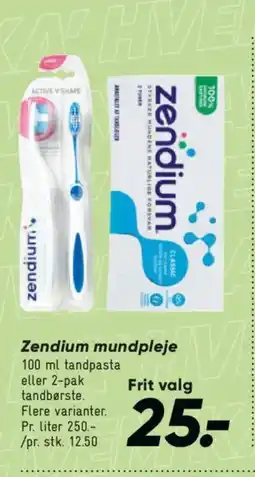 Bilka Zendium mundpleje tilbud