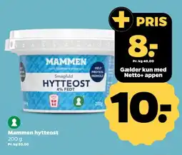 Netto Mammen hytteost tilbud