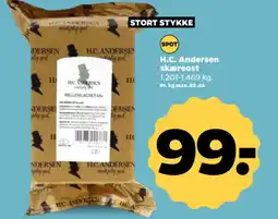 Netto H.C. Andersen skæreost tilbud