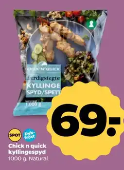 Netto Chick n quick kyllingespyd tilbud