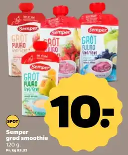 Netto Semper grød smoothie tilbud