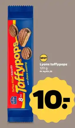Netto Lyons toffypops tilbud