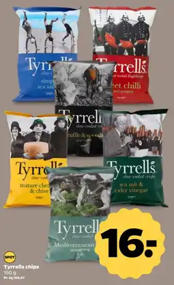 Netto Tyrrells chips tilbud