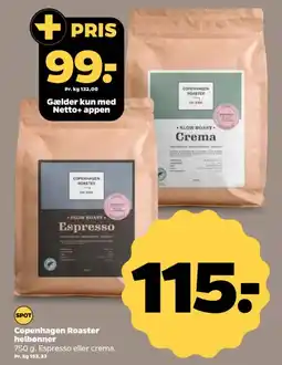 Netto Copenhagen Roaster helbønner tilbud