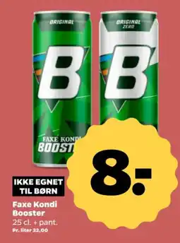 Netto Faxe Kondi Booster tilbud