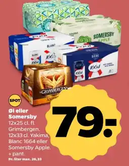Netto Øl eller Somersby tilbud