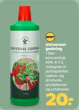 Netto Universal- gødning tilbud