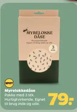 Netto Myrelokkedåse tilbud