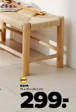 Netto Bænk tilbud