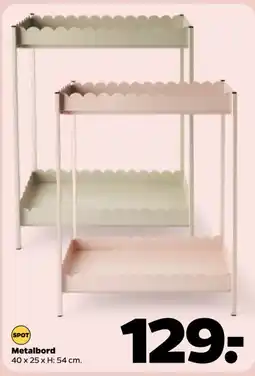 Netto Metalbord tilbud