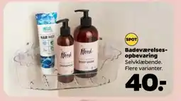 Netto Badeværelses- opbevaring tilbud