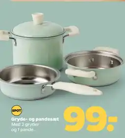 Netto Gryde- og pandesæt tilbud