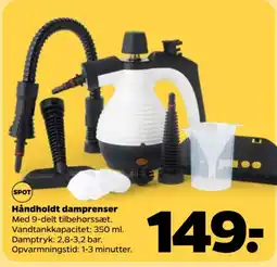 Netto Håndholdt damprenser tilbud