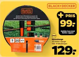 Netto BLACK+ DECKER Haveslange tilbud