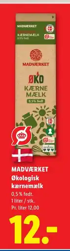 Lidl MADVÆRKET Økologisk kærnemælk tilbud