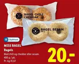Lidl MISS BAGEL Bagels tilbud