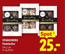 Lidl SPANGSBERG Flødeboller tilbud