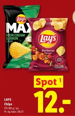 Lidl LAYS Chips tilbud