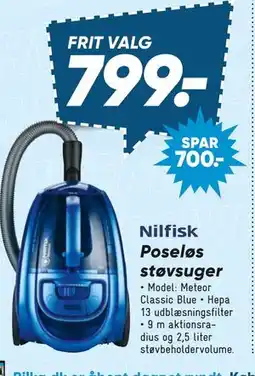 Bilka Poseløs støvsuger tilbud