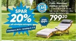 Bilka SPAR. 20% på udvalgte solvogne tilbud