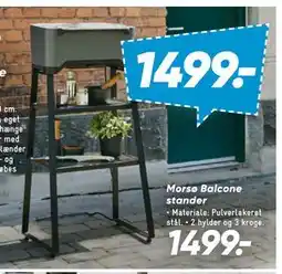 Bilka Morsø Balcone stander tilbud