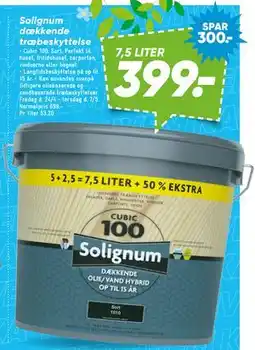 Bilka Solignum dækkende træbeskyttelse tilbud