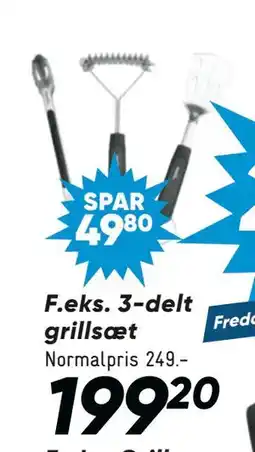 Bilka 3-delt grillsæt tilbud