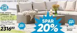 Bilka Arizona loungebord tilbud