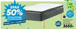 Bilka SPAR 50% på Huma Prestige boxmadrassenge tilbud