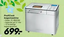 Bilka ProfiCook bagemaskine tilbud