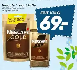 Bilka Nescafé instant kaffe tilbud