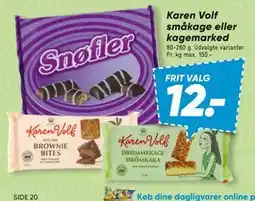 Bilka Karen Volf småkage eller kagemarked tilbud