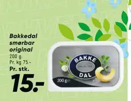Bilka Bakkedal smørbar original tilbud