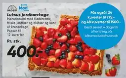 Bilka Luksus jordbærkage tilbud