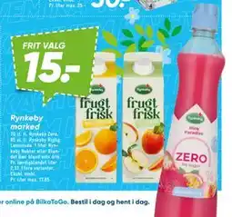 Bilka Rynkeby marked tilbud