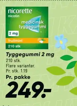 Bilka Tyggegummi 2 mg tilbud