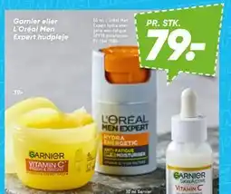 Bilka Garnier eller L´Oréal Men Expert hudpleje tilbud