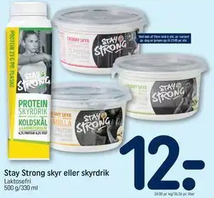 Stay Strong skyr eller skyrdrik